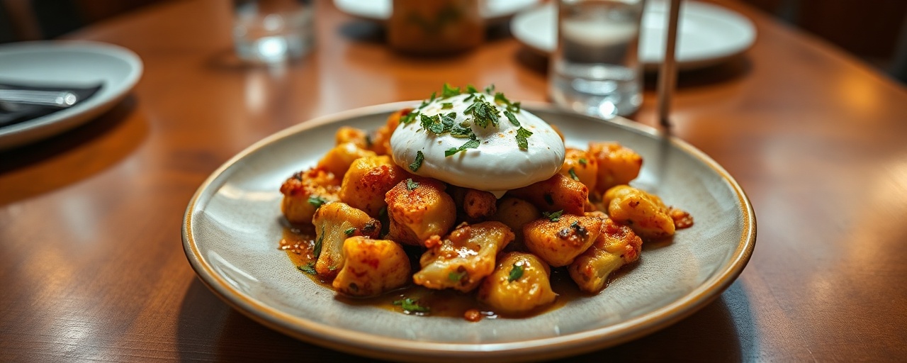 Smoked Harissa Tandoori Gobi