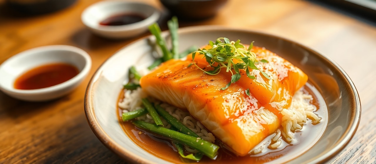Smoked Lemongrass Salmon Donburi