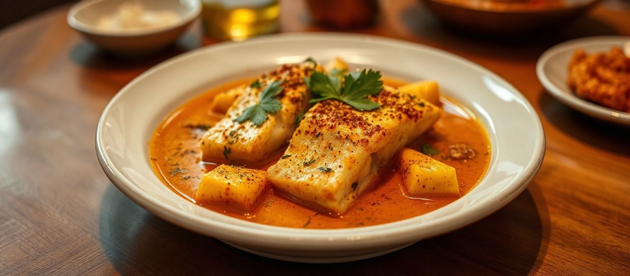 Smoked Sumac Fish Curry
