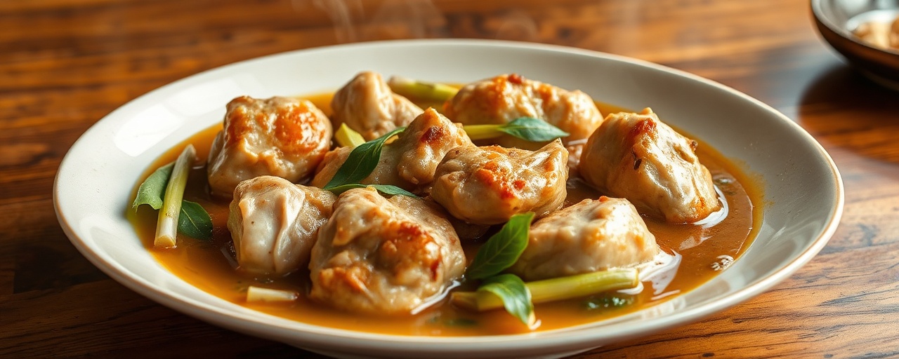 Sous-Vide Cambodian Chicken Amok