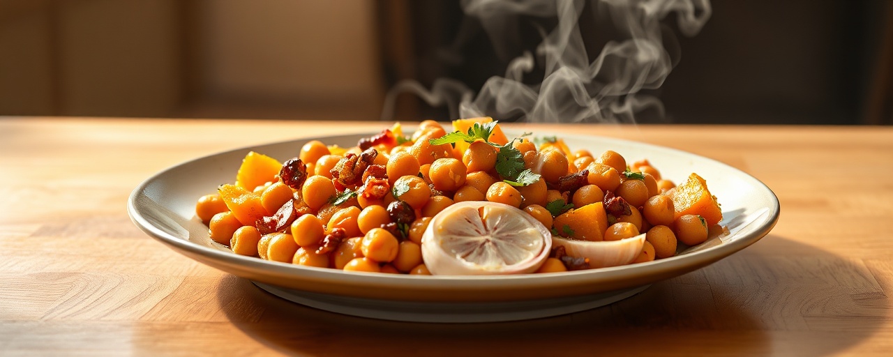 Sous-Vide Cape Malay Spiced Chickpea & Butternut Squash Medley