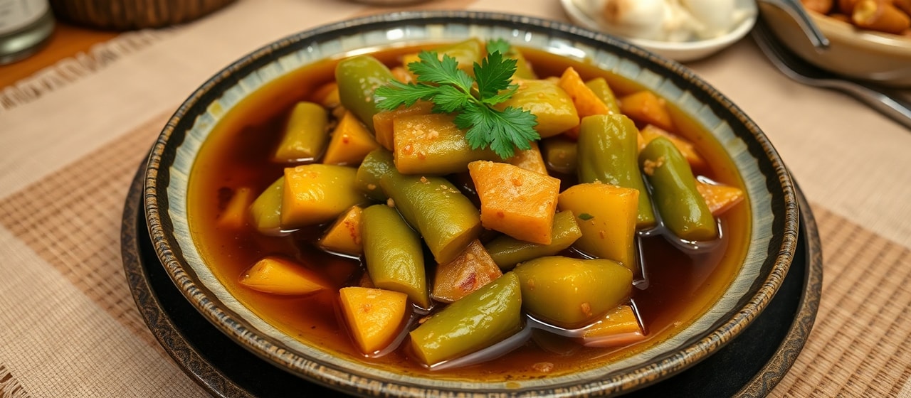 Sous-Vide Jackfruit Adobo