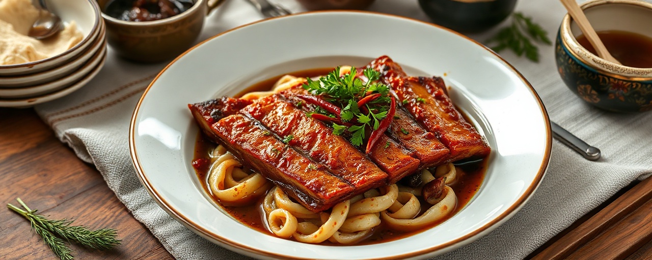 Sous-Vide Korean Chipotle Pork Belly