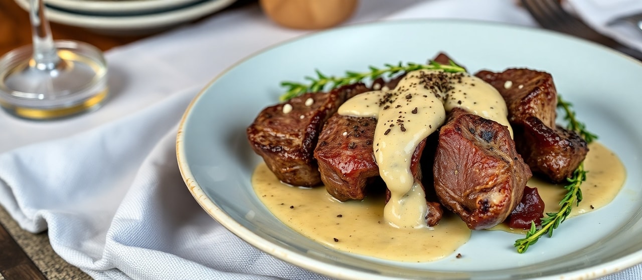 Sous-Vide Mediterranean Lamb with Lemon-Tahini Dressing