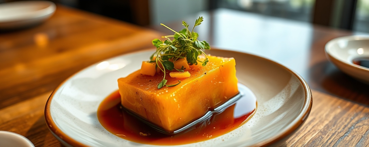 Sous-Vide Satsuma-imo no Dashi Glaze