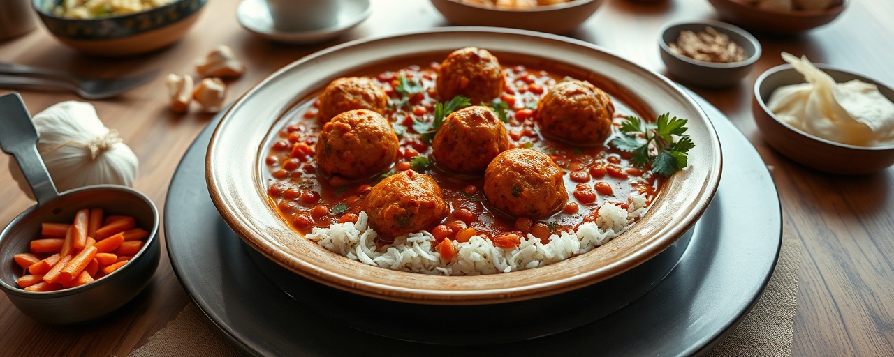 Spiced Red Lentil Kofta Curry