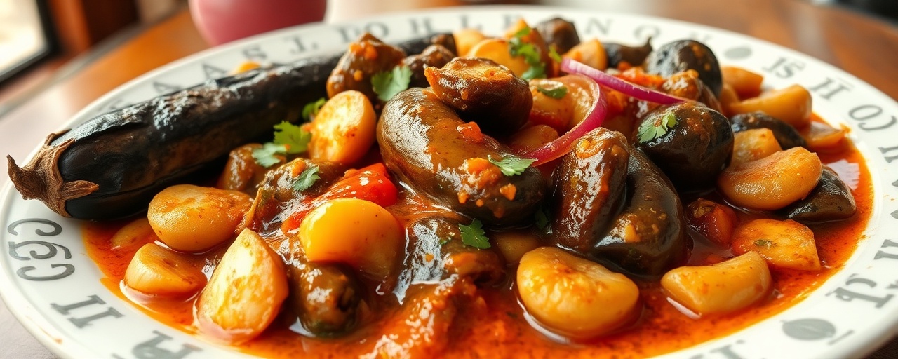 Sri Lankan Braised Eggplant in Spicy Coconut Sauce