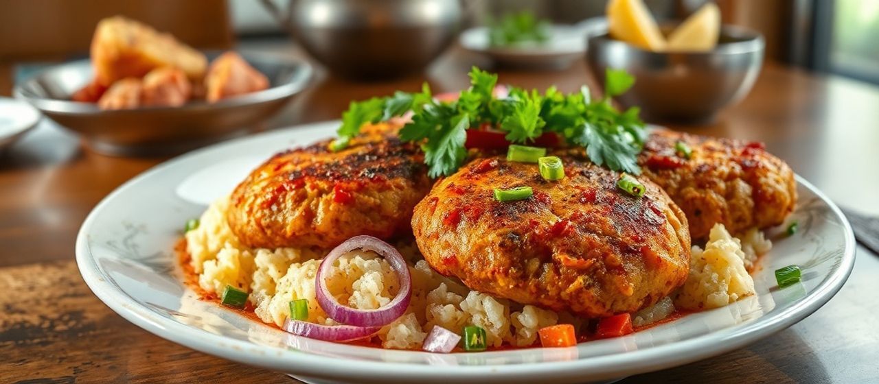 Sri Lankan Deep-Fried Spicy Tamarind Fish Patties