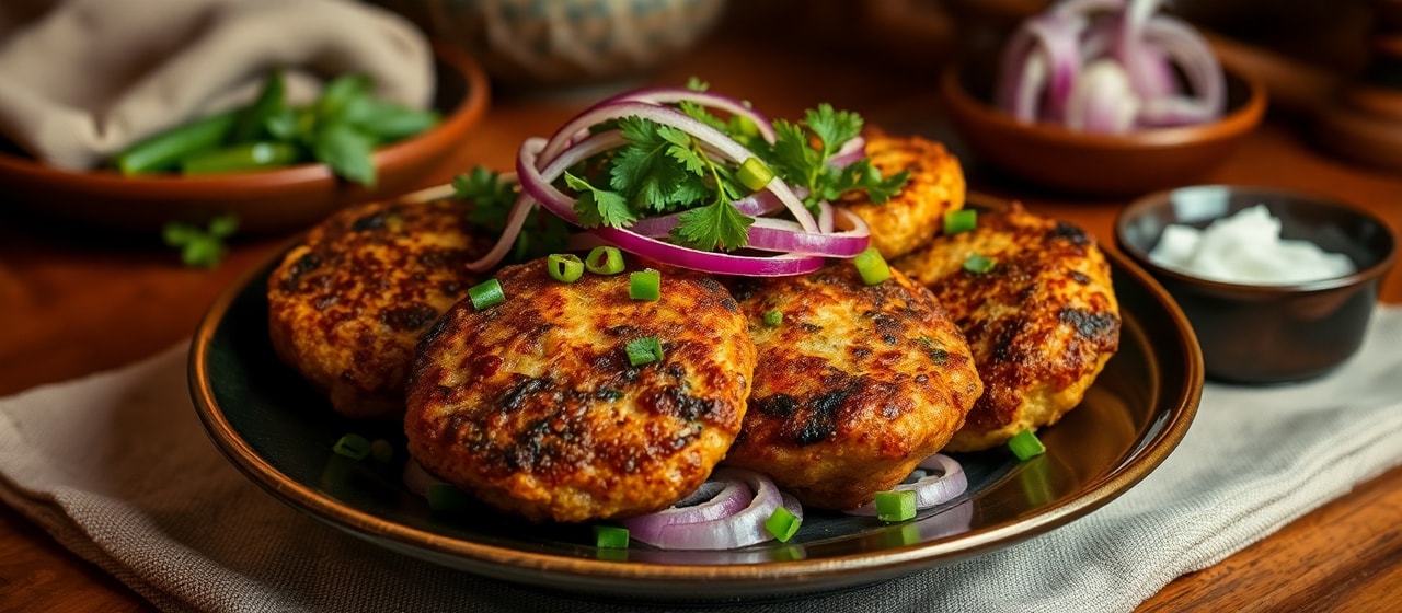 Sri Lankan Deep-Fried Spicy Tamarind Fish Patties