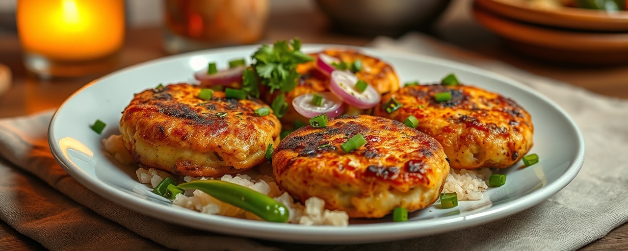Sri Lankan Deep-Fried Spicy Tamarind Fish Patties