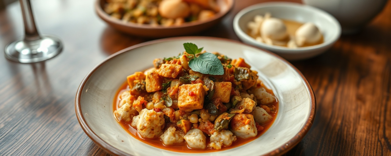 Sri Lankan Tempeh Ambul Thiyal