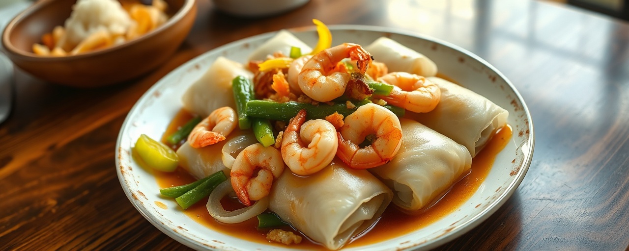 Steamed Cajun Jackfruit and Shrimp Cabbage Rolls