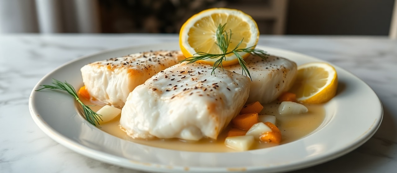 Steamed Nordic Cod and Butternut Squash Parcels