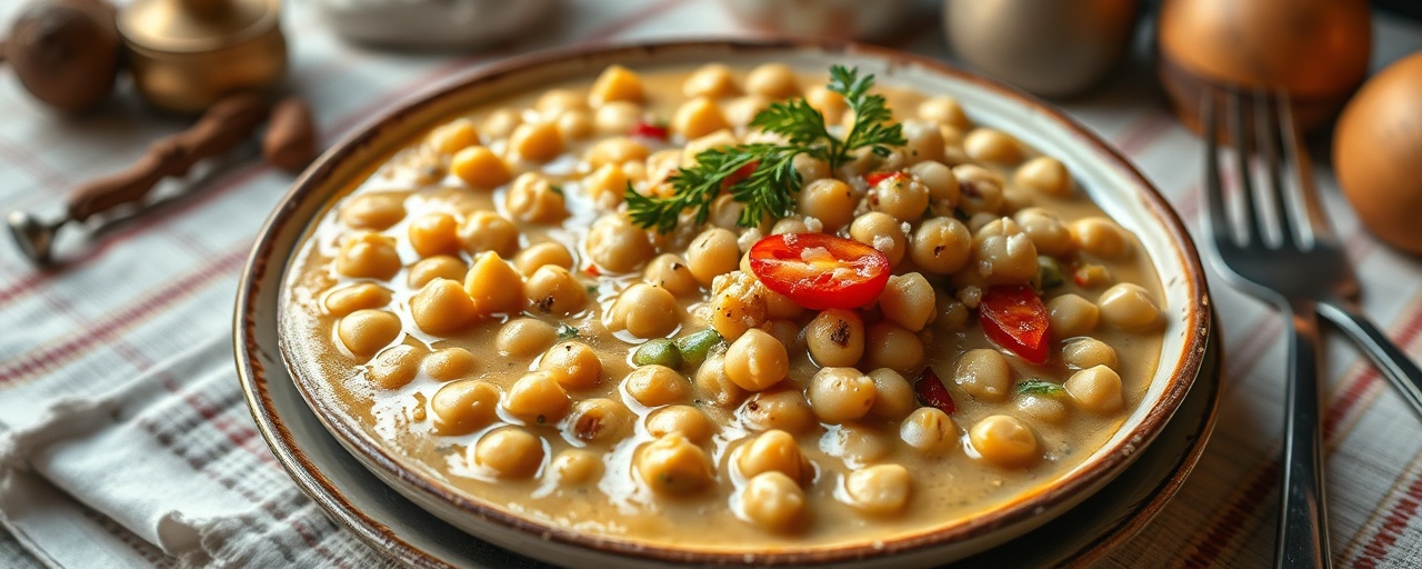 Steamed Polish Chickpea and Vegetable Pampuchy