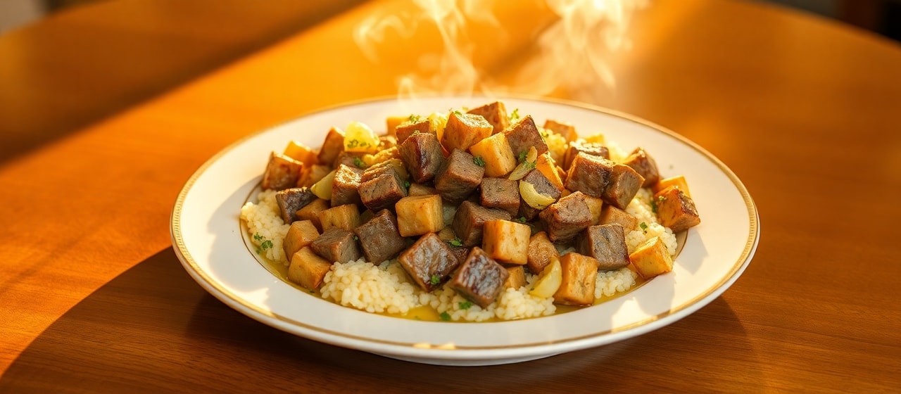 Sultan's Kuzu Güveç with Hindistan Cevizi Sütü