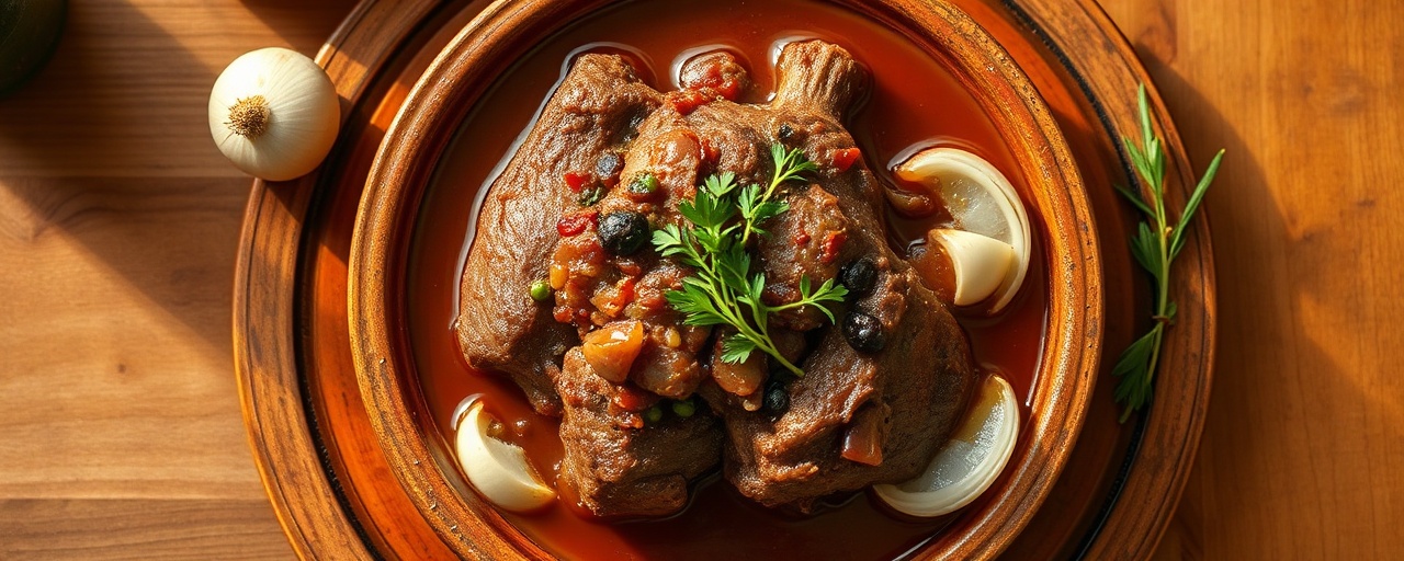 Sumac Lamb Güveç (Sumac Lamb Clay Pot Stew)