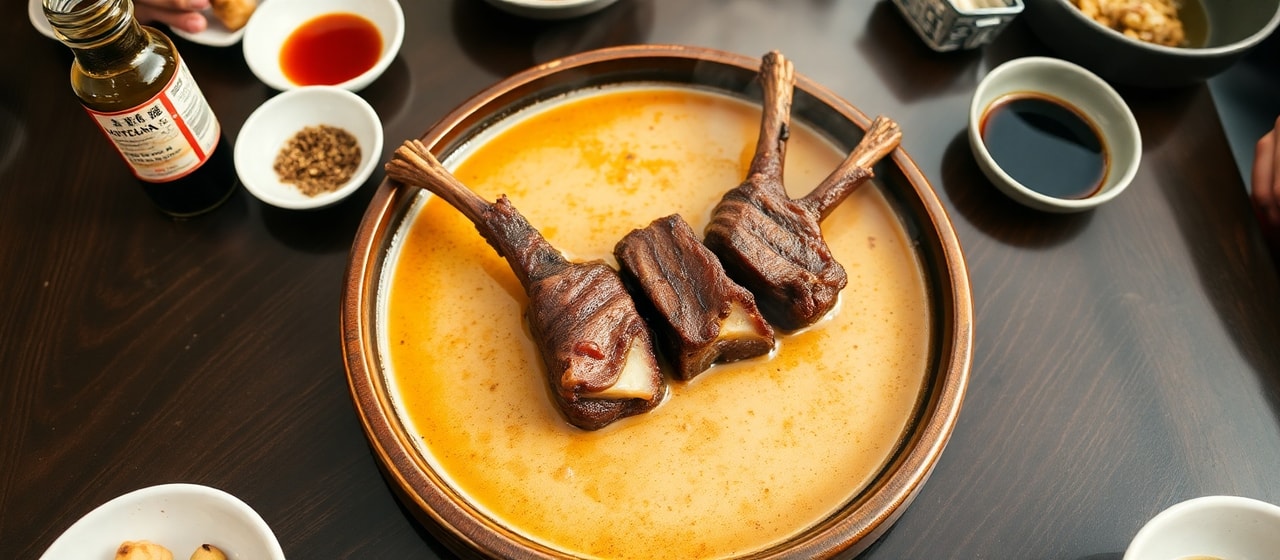 Sutbul Yangdari Gui (Charcoal Grilled Lamb Shank)