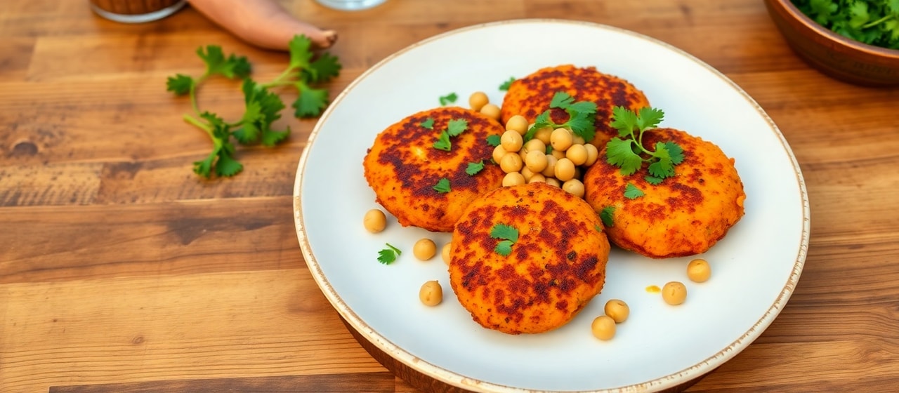 Ta'ameya Batata (Egyptian Sweet Potato Fritters)