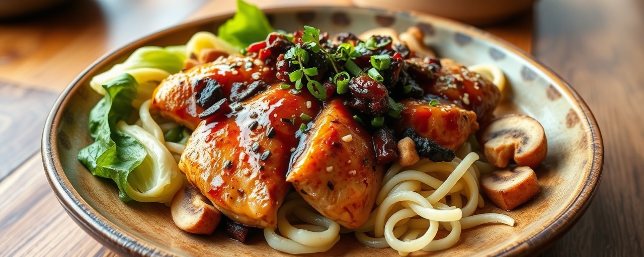 Tahini Miso Chicken and Vegetable Donabe