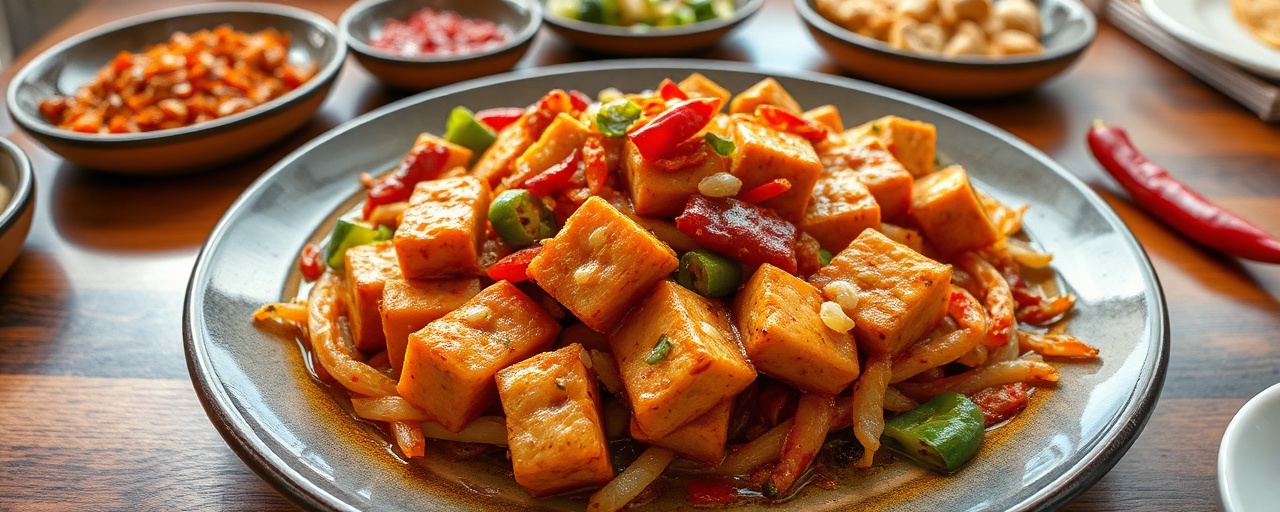Tahu Bakar Pedas