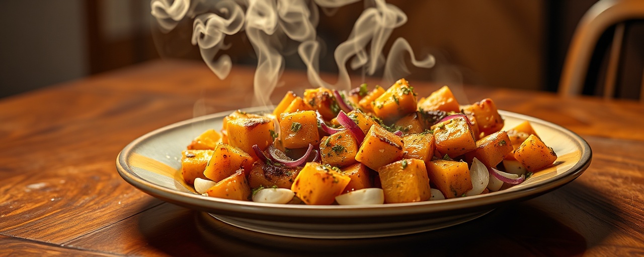 Tandoor-Baked Cape Malay Butternut Delight