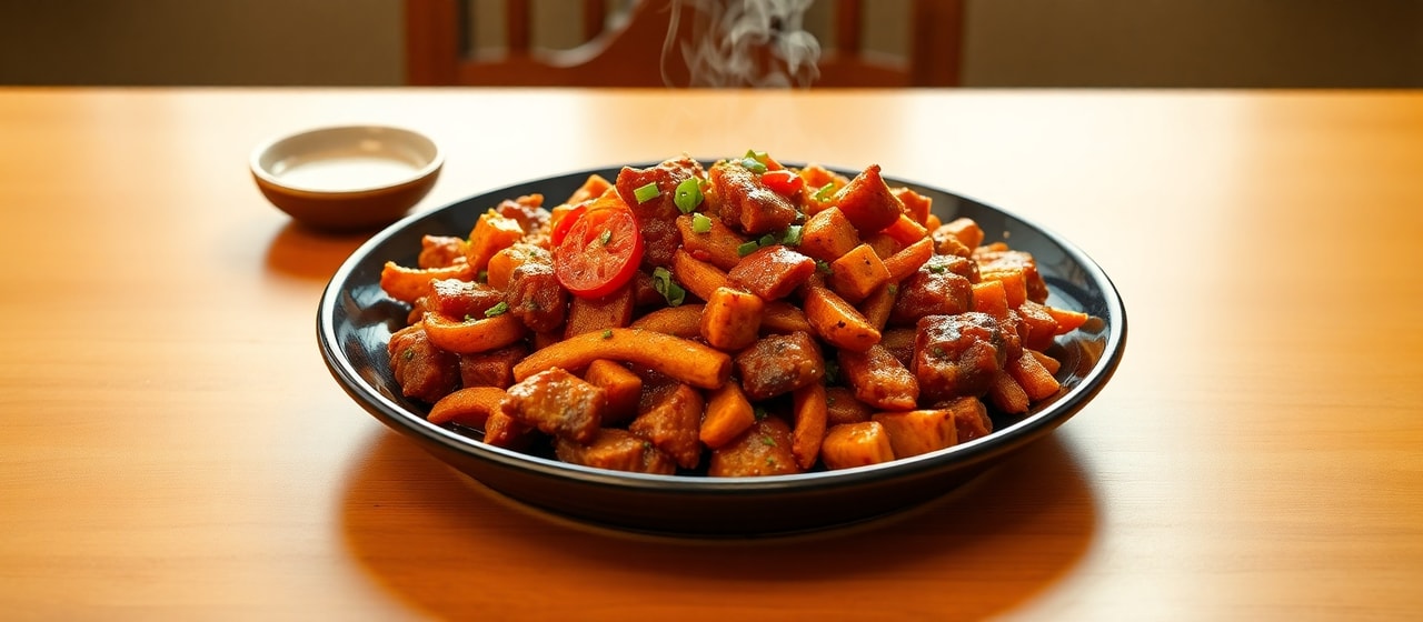 Tandoor Gochujang Seitan Gui