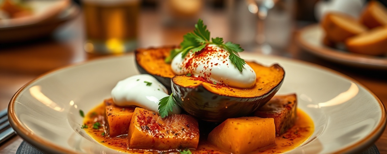 Tandoori Fire-Roasted Butternut Squash