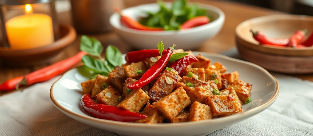 Tempeh Bakar Rica-Rica