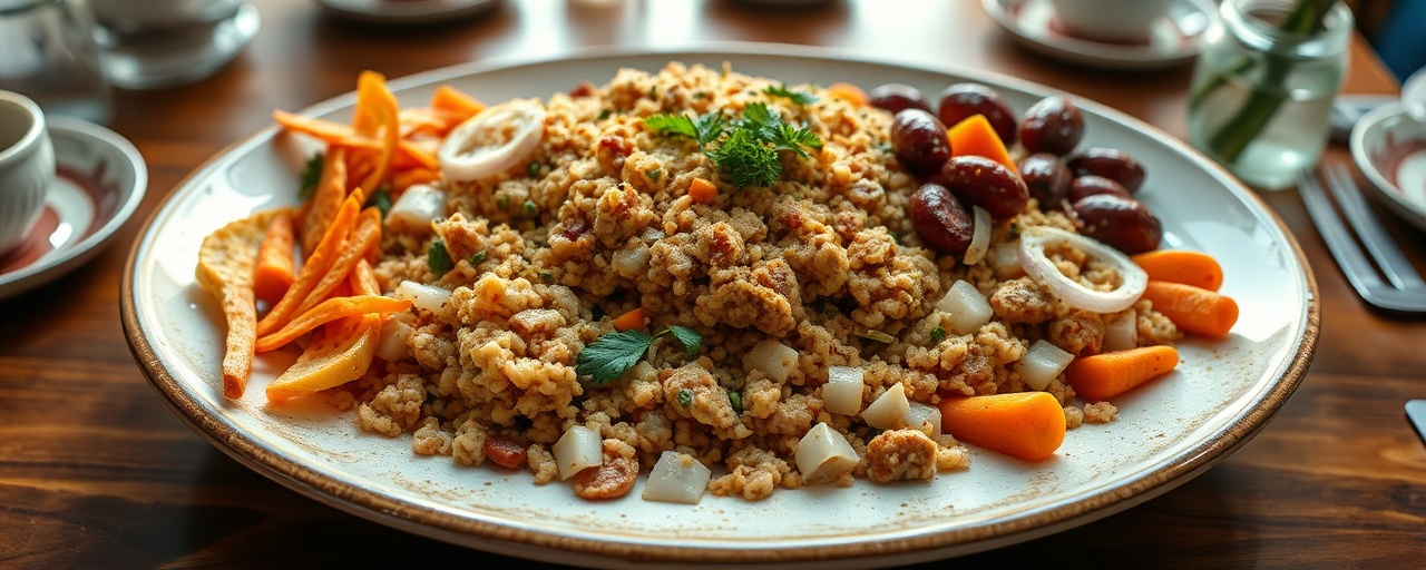 Tempeh Oshi Sabzavot