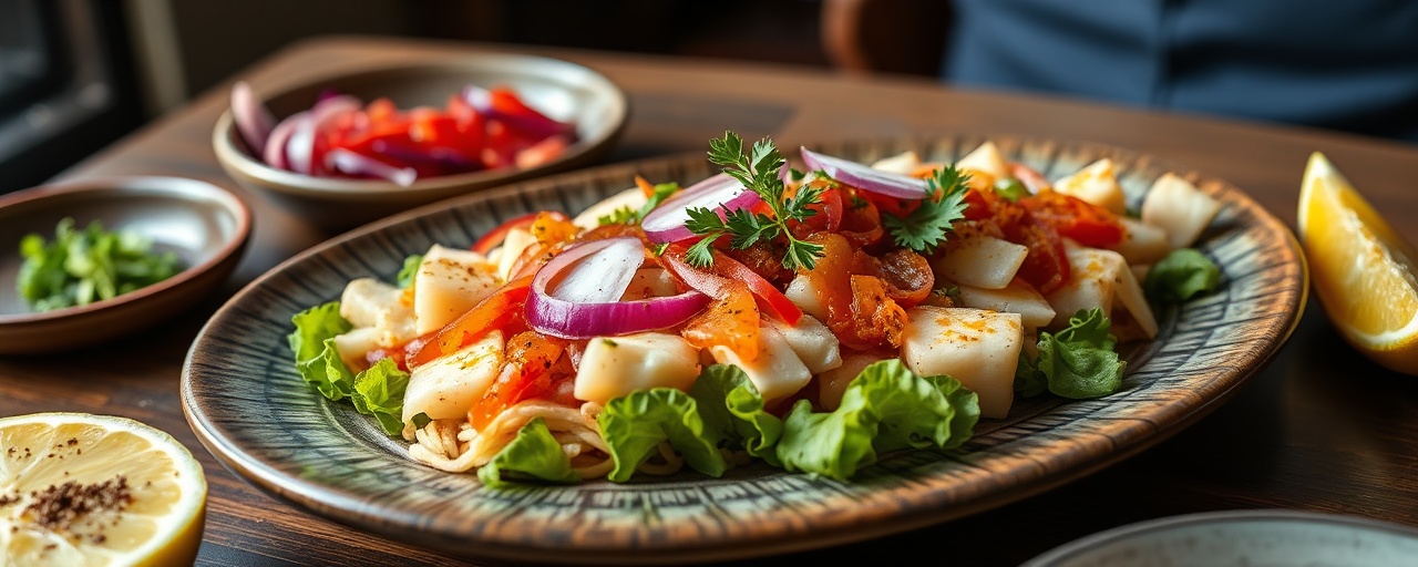 Tempeh Tiradito Costeño