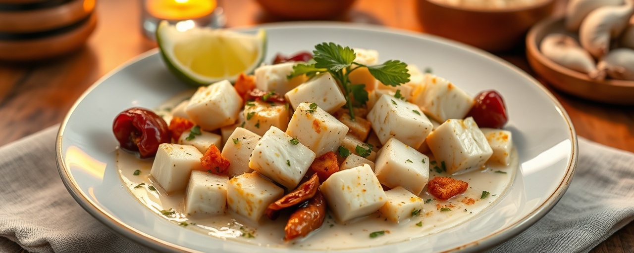 Tofú à Baiana Assado no Tandoor