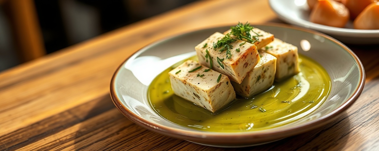 Tofu au Poivre Vert