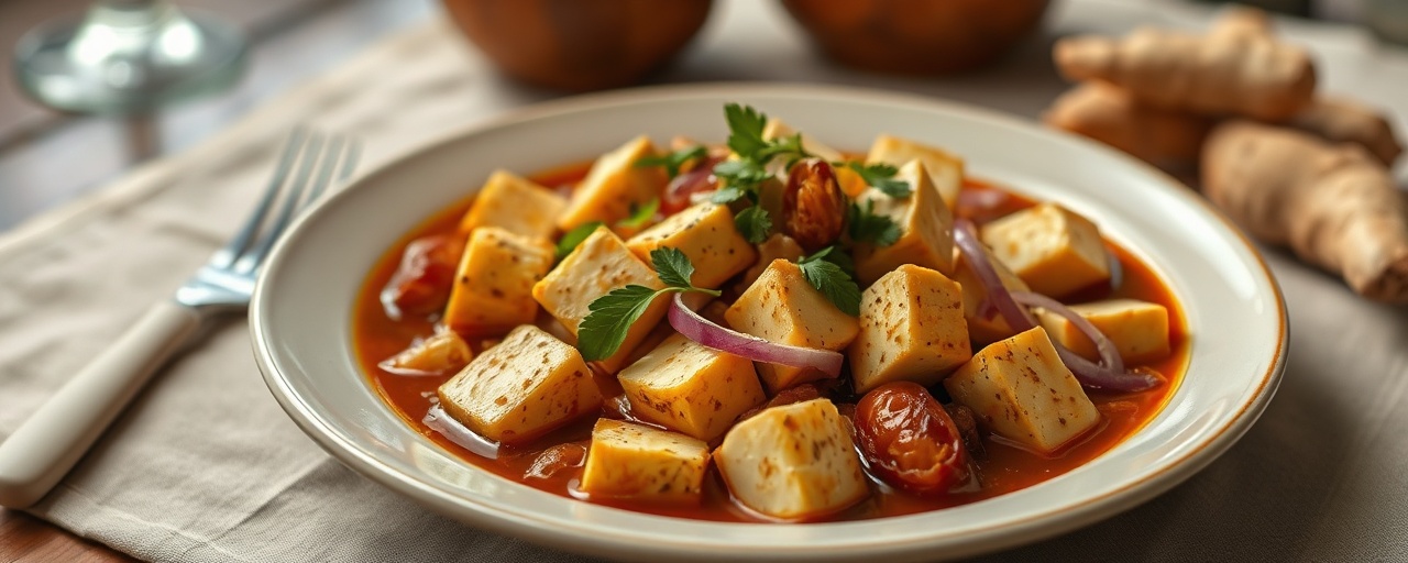 Tofu Begena Tsebhi (Clay-Pot Tofu Stew)