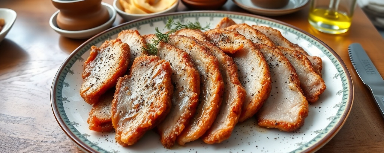 Utka Khvostik Po-Russki (Russian Fried Duck Strips)