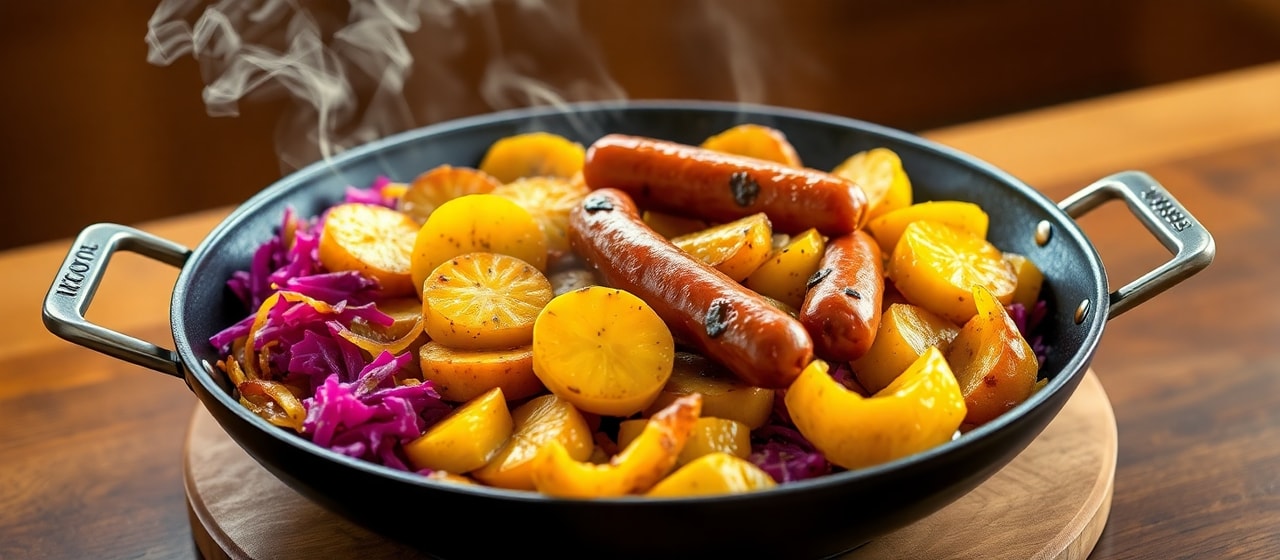 Wok-Tossed Bavarian Plantain Skillet