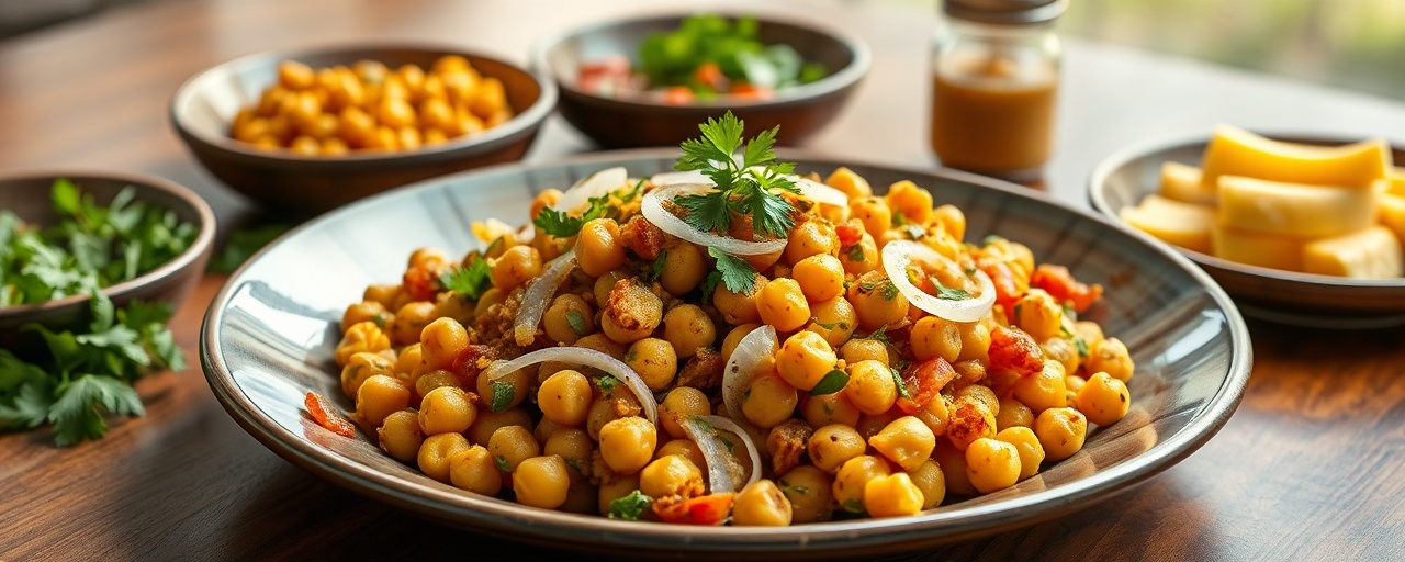 Wok-Tossed Desi Chickpea Medley