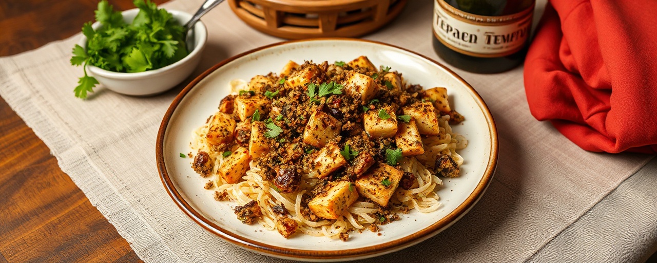 Za'atar Tempeh Stir-fry