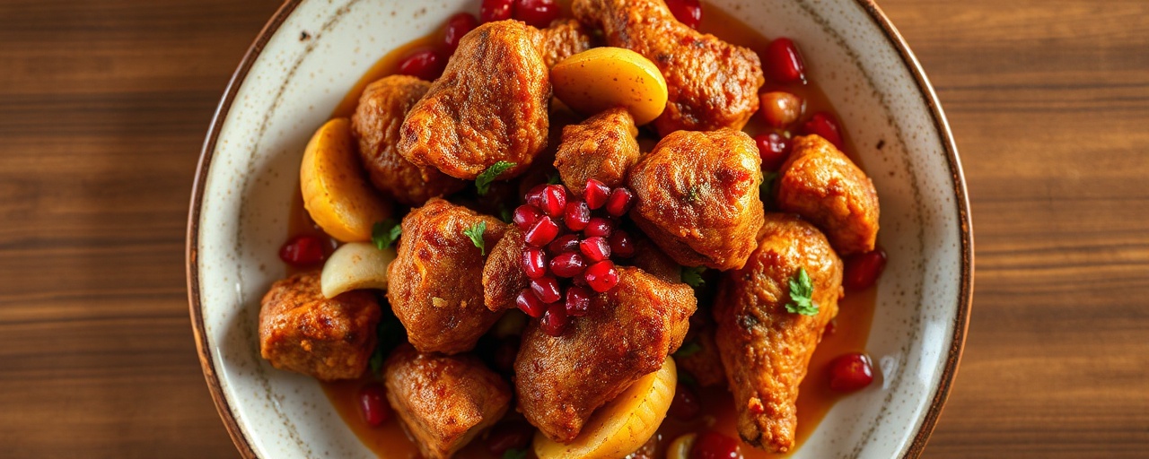 Zulu Pomegranate & Spice Fried Chicken